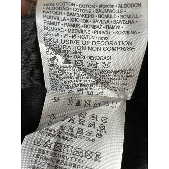 Nike Logo Cap Hat Boys Youth One Size Fits Most Black Adjustable - Picture 11 of 11